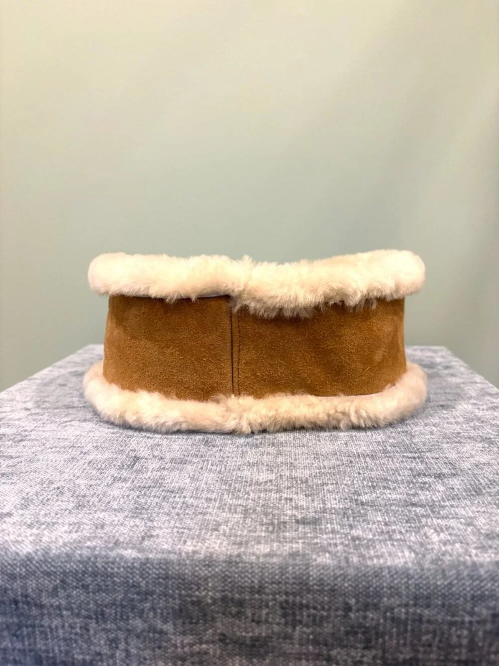 UGG Shearling & Leather Carter Headband